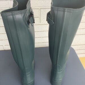 Hunter Green Women's Winter & Rain Boots
